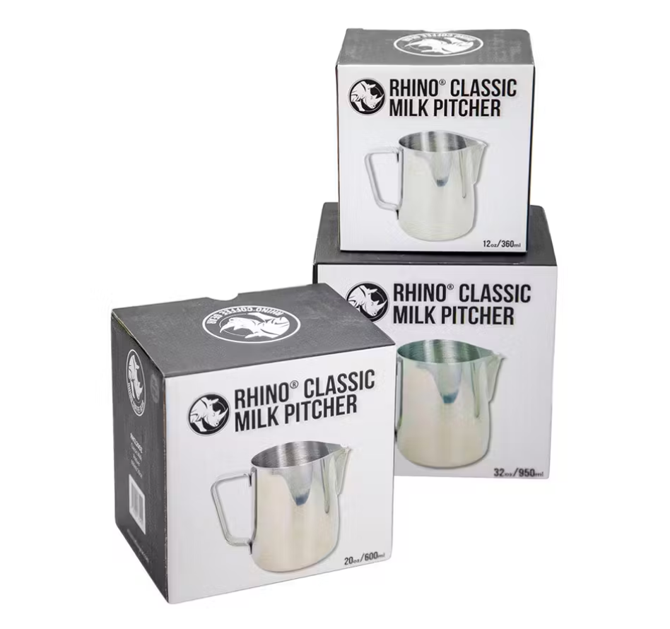 Rhino Professional Milk JUG - Stainless Steel